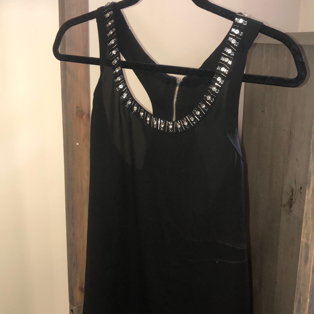 Dressy black tank